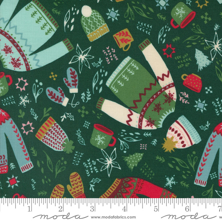 Moda Cozy Wonderland  -  Pine Jumpers