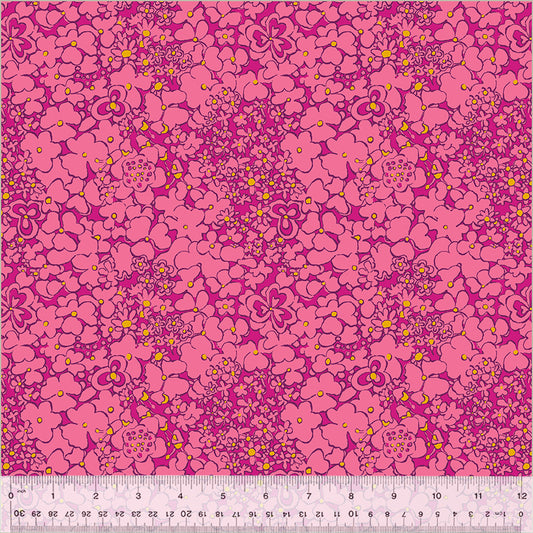 Windham Fabrics - Botanica -  Periwinkle Magenta