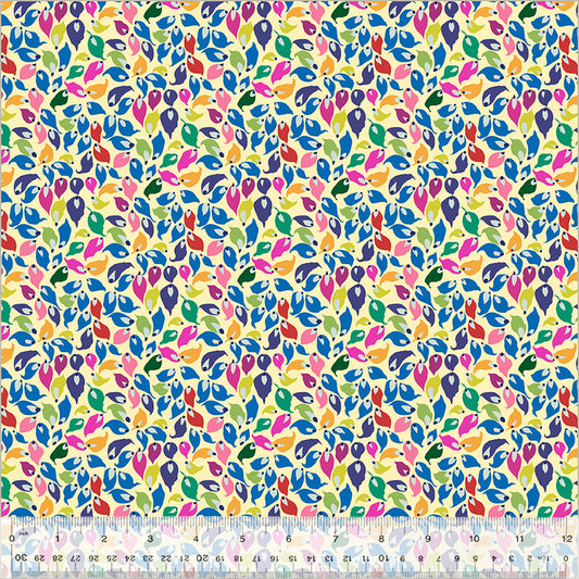 Windham Fabrics - Botanica -  Summer Leaves Macadamia