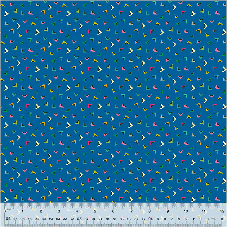 Windham Fabrics - Botanica -  Flutter Blue