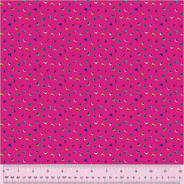 Windham Fabrics - Botanica -  Flutter Magenta