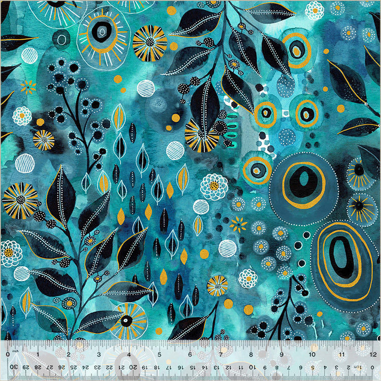 Windham Fabrics - Ebb & Flow -  Enchanted Aqua