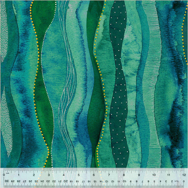 Windham Fabrics - Ebb & Flow -  Cascade Emerald