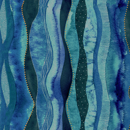 Windham Fabrics - Ebb & Flow -  Cascade Marine