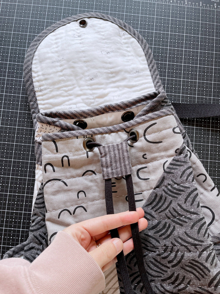 The Blanket Statement - Pembina Backpack Paper Pattern