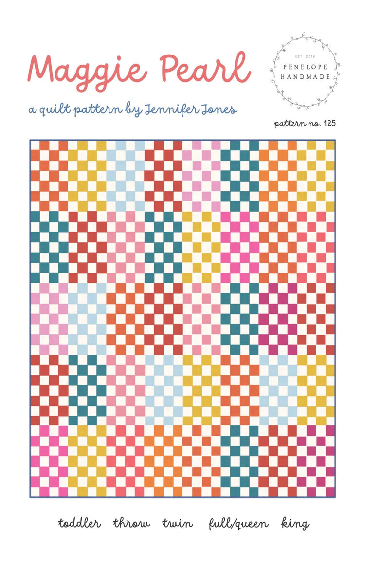 Penelope Handmade - Maggie Pearl Quilt Paper Pattern