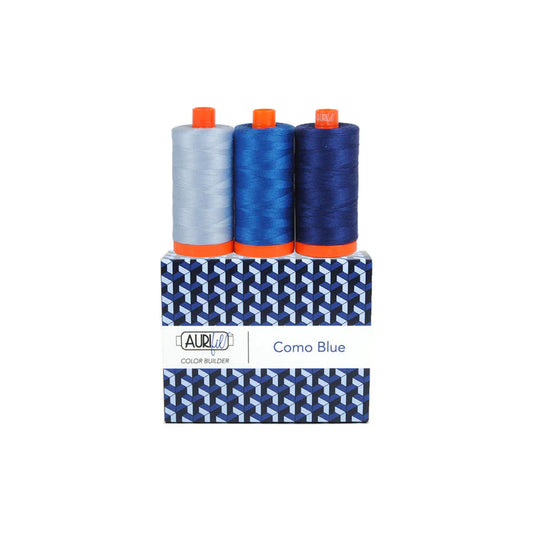 Aurifil Colour Builder 3 Pack - Como Blue