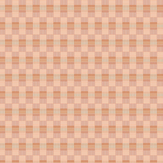 Art Gallery Fabrics - Duval By Suzy Quilts - Basket Weave Shrimpy