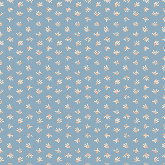 Art Gallery Fabrics - Evolve By Suzy Quilts - Coneflower Cerulean