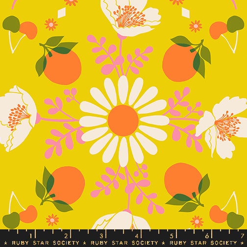 Ruby Star Society Juicy - Poppy Garden - Golden Hour - Pre-Order Due End October 2024