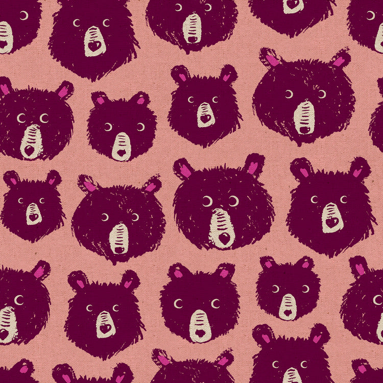 Ruby Star Society Teddy & The Bears - Peach Fizz - Canvas