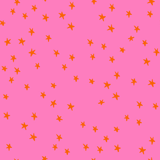 Ruby Star Society Starry - Vivid Pink Extra Wide 108" Quilt Back - Due August 2024