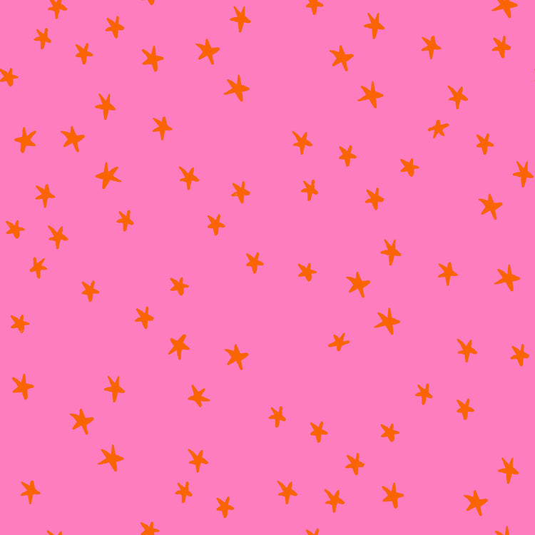 Ruby Star Society Starry - Vivid Pink Extra Wide 108" Quilt Back - Restock Due End January 2025