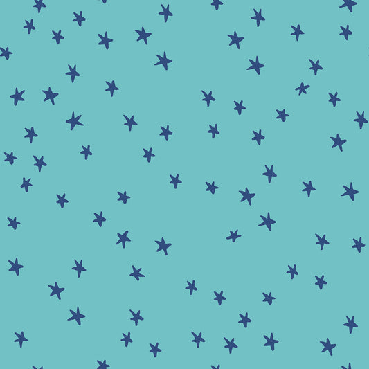 Ruby Star Society Starry - Turquoise Extra Wide 108" Quilt Back - Due August 2024