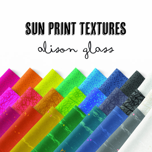 Andover - Alison Glass - Sun Print Textures - 27 Fat Quarter Bundle - 1 Fat Quarter Free! -  Pre-Order Due End November 2024