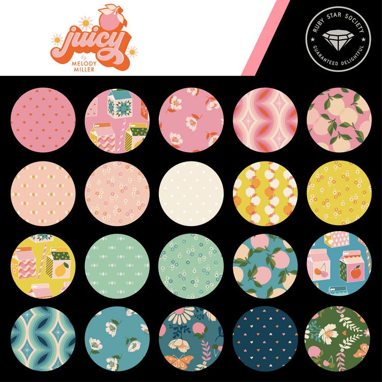 Ruby Star Society Juicy Fat Quarter Pack - Pre-Order Due End October 2024