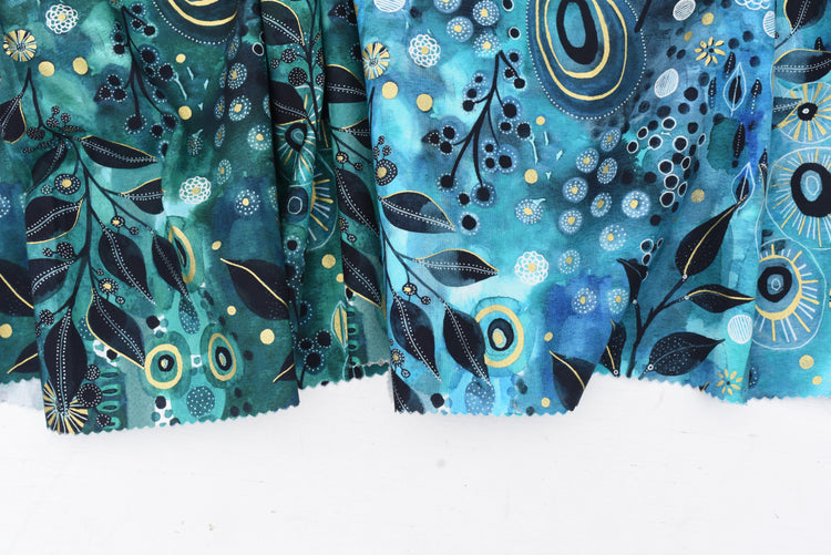 Windham Fabrics - Ebb & Flow -  Enchanted Emerald