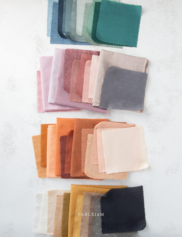 Fableism Sprout Wovens - Full 45 Colour Collection Fat Quarter Pack